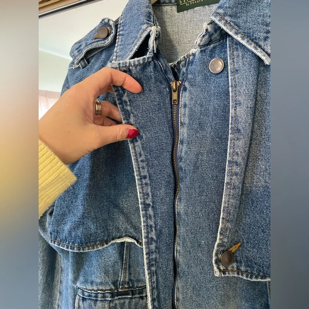 Vintage Harvè Bernard Denim Jacket - Picture 4 of 5